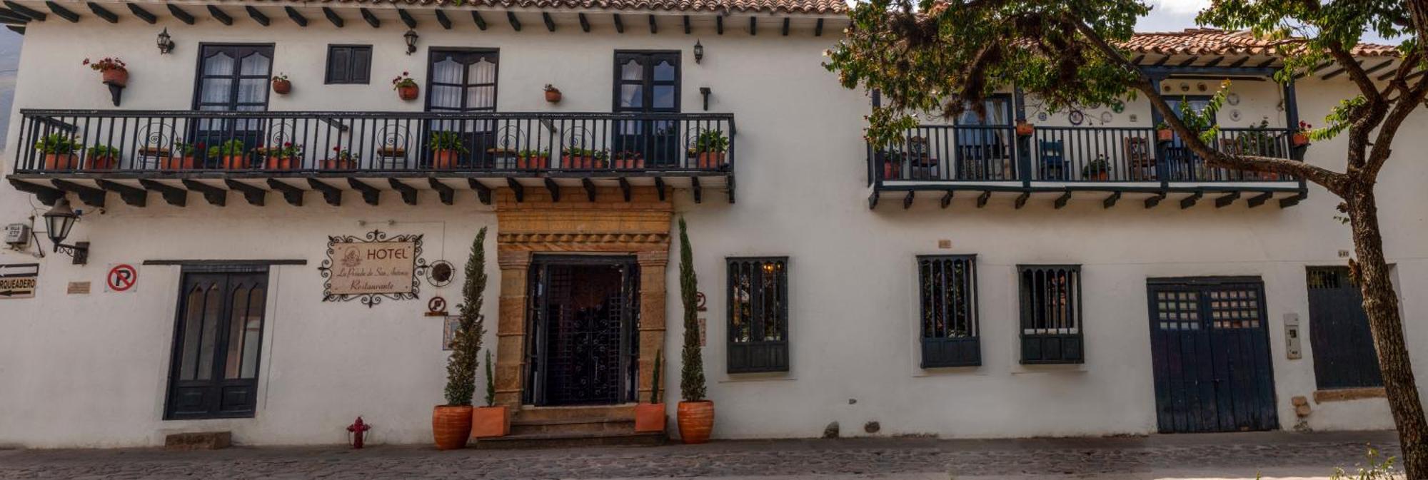 Hotel La Posada De San Antonio Villa de Leyva Dış mekan fotoğraf