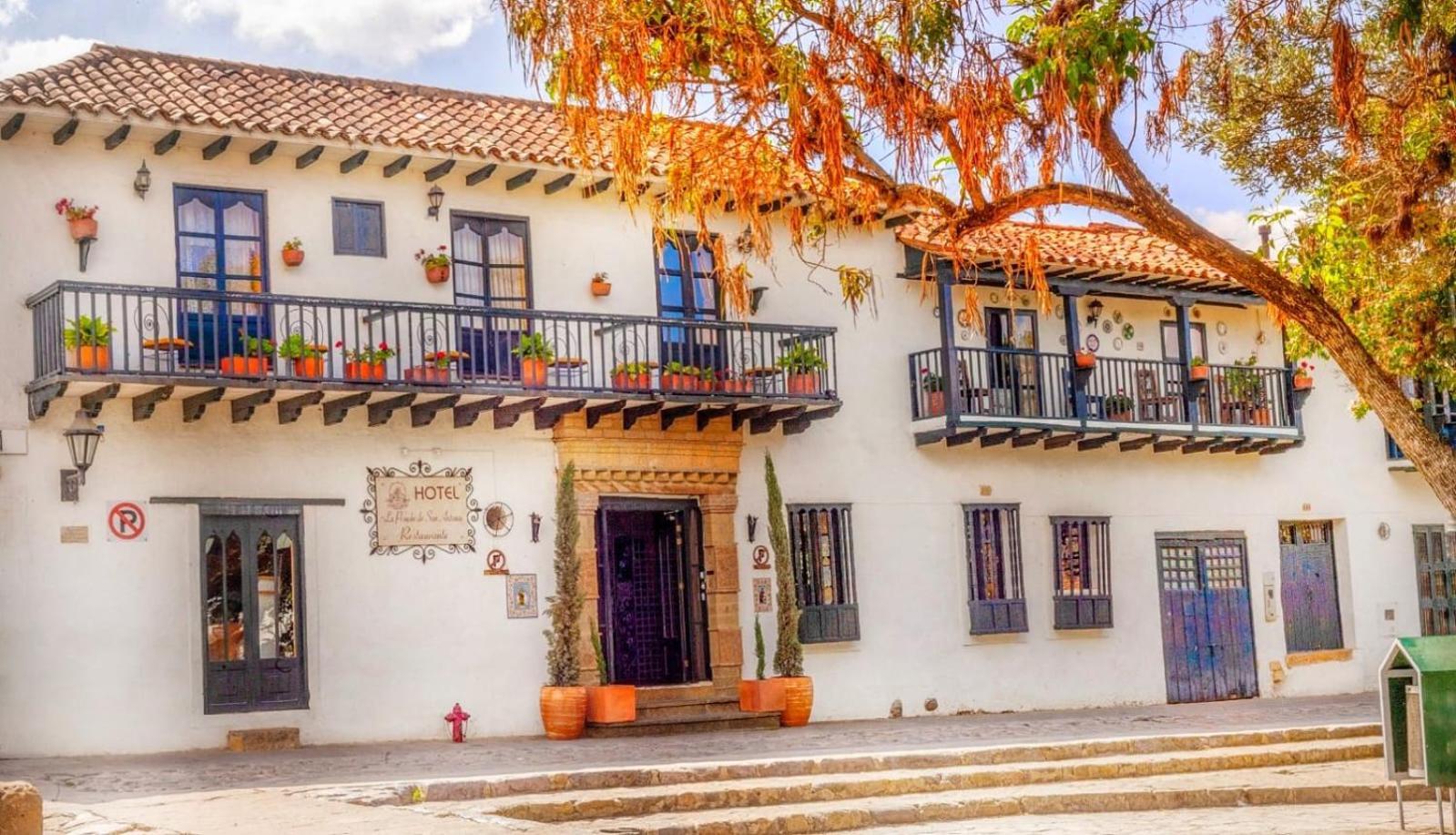 Hotel La Posada De San Antonio Villa de Leyva Dış mekan fotoğraf